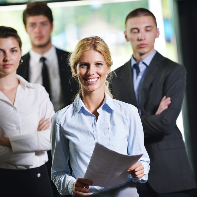 a top hotel management Company Team Photo